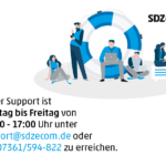 Support Erreichbarkeit-SDZeCOM