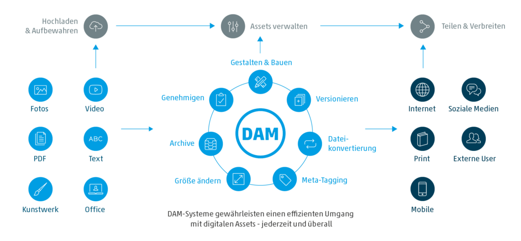 Funktionsweise eines DAM-Systems