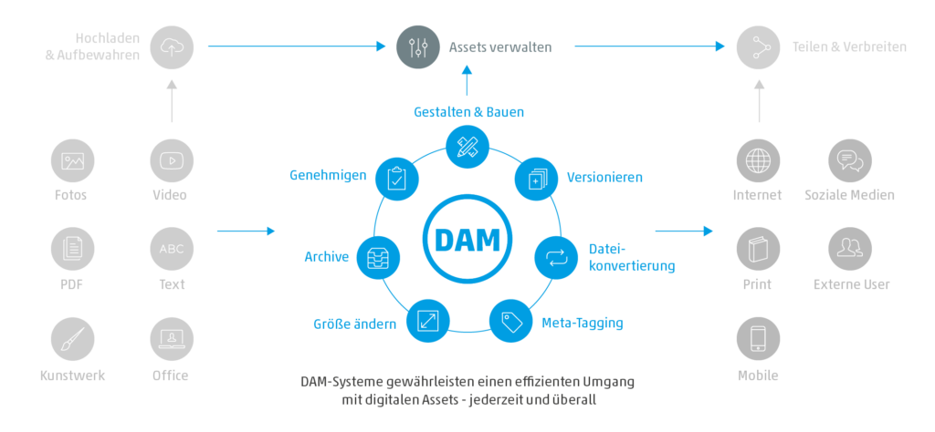 Funktionsweise eines DAM-Systems