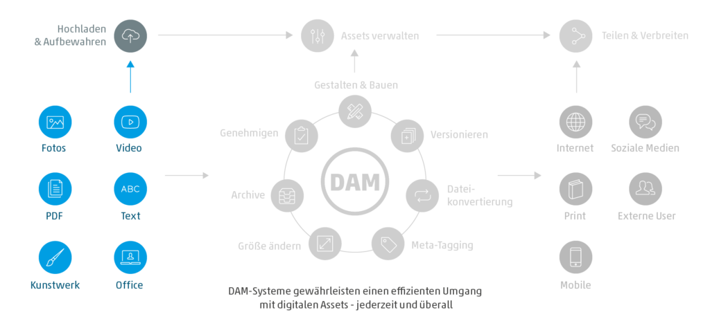 Funktionsweise eines DAM-Systems