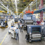 Einblick in die Produktion bei Heidelberger Druckmaschinen AG